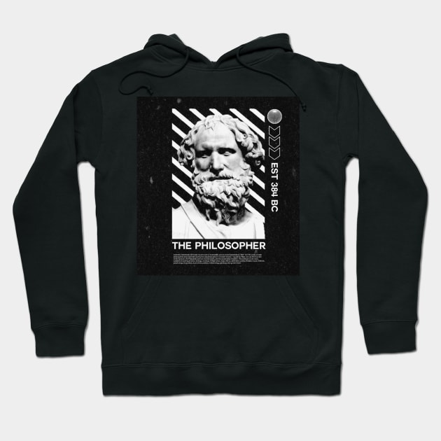 Aristotle Hoodie by WPAP46